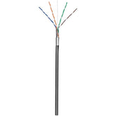 FTP Category 5e Rigid Network Cable Techly ITP8-RIS-0305LO Black 305 m